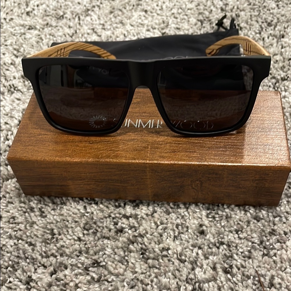 Black and Tan Sunglasses